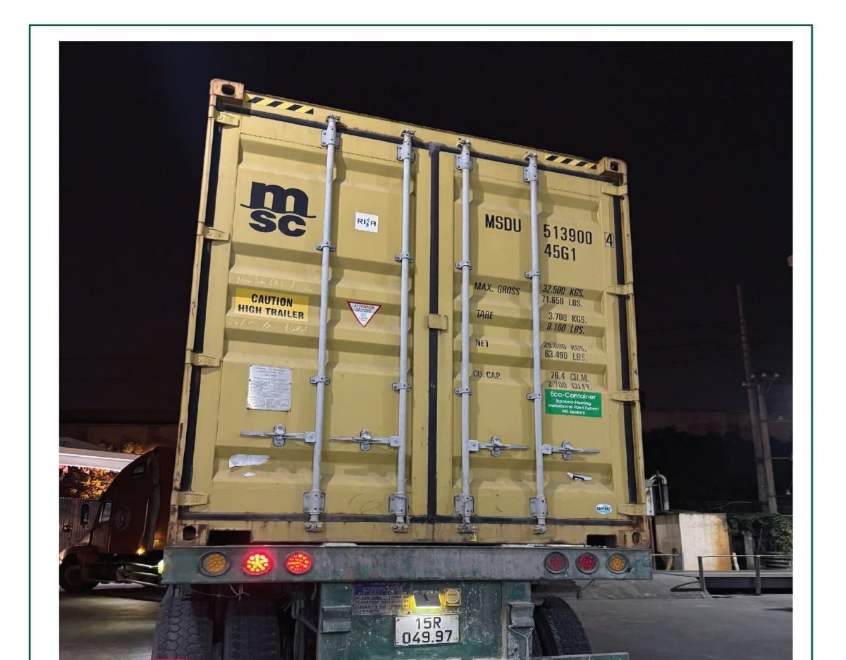 First architectural aluminium shipments to Europe