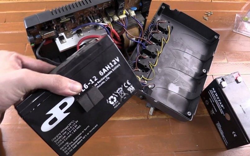 Replacing the battery, not the unit